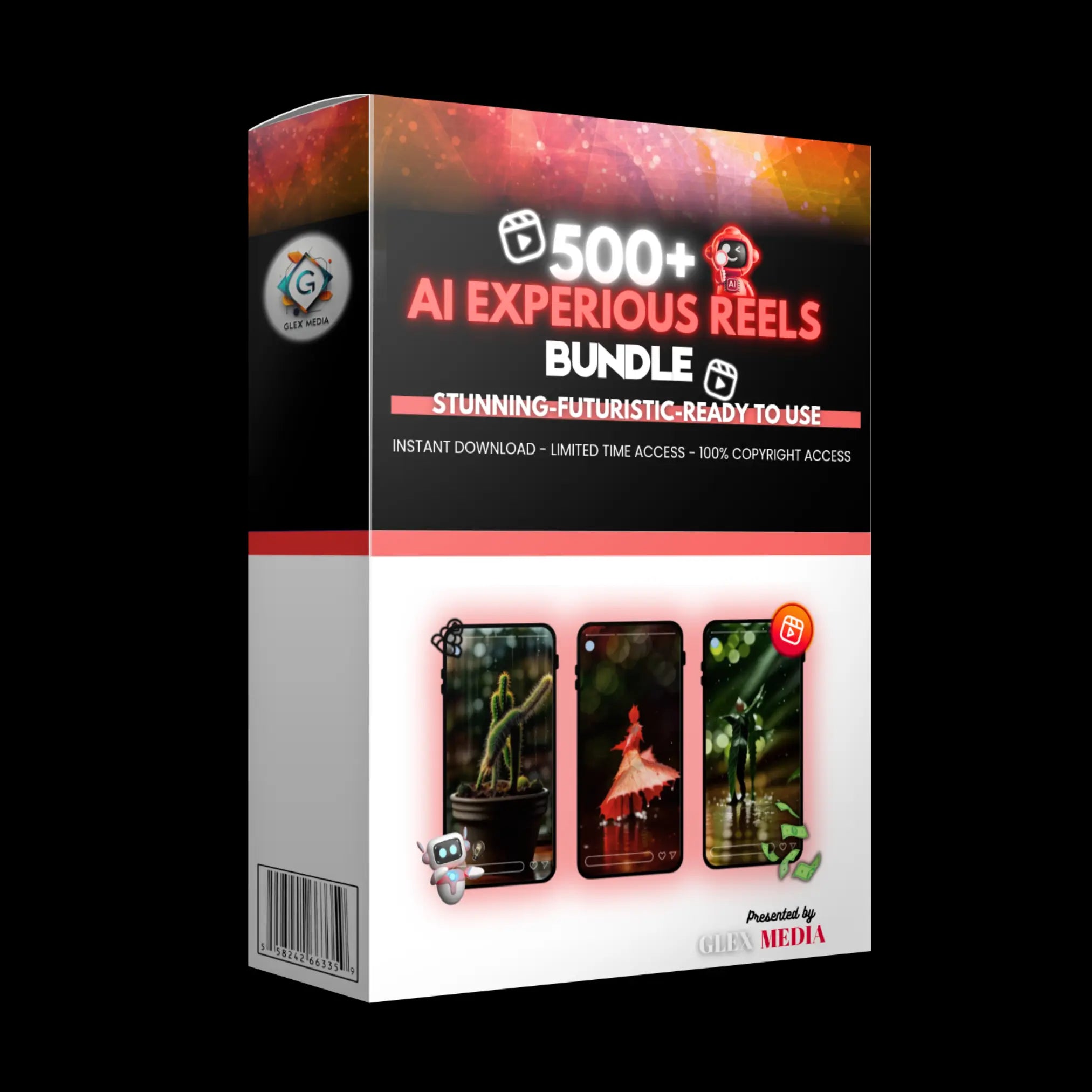 10,000+ Viral AI Reels Bundle – Ready-to-Use Instagram & TikTok Reels for Fast Growth Ai gugu ji