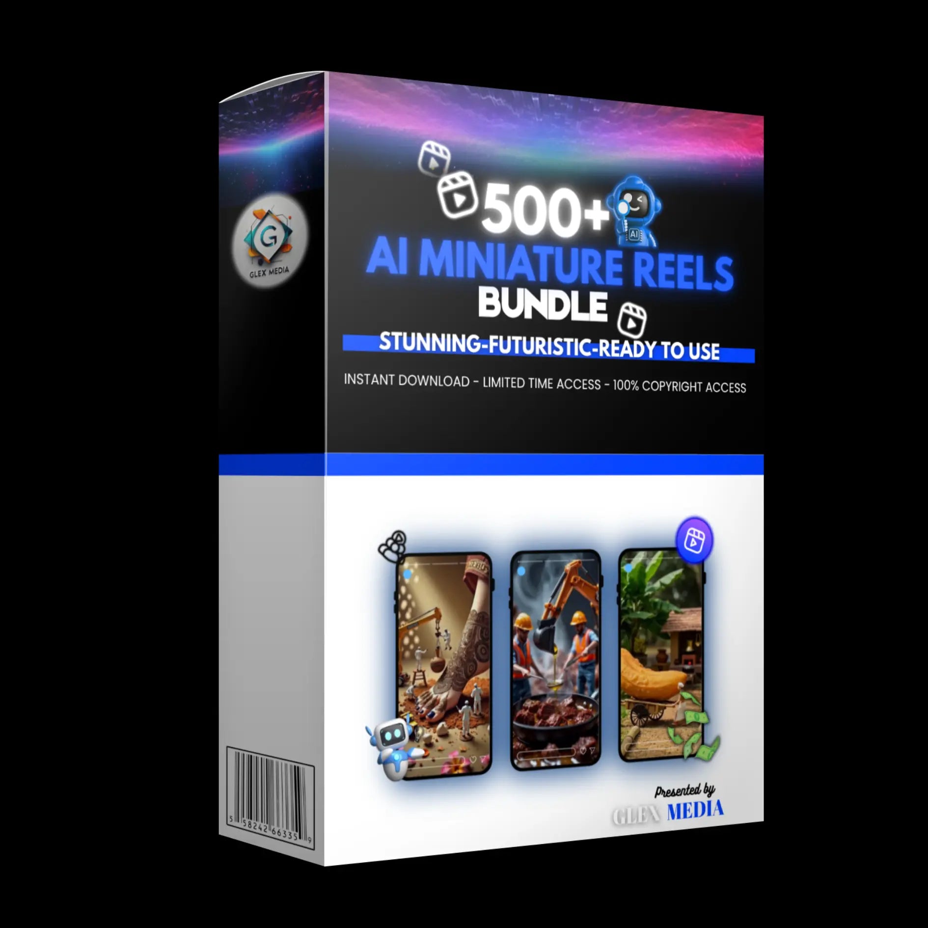 10,000+ Viral AI Reels Bundle – Ready-to-Use Instagram & TikTok Reels for Fast Growth Ai gugu ji