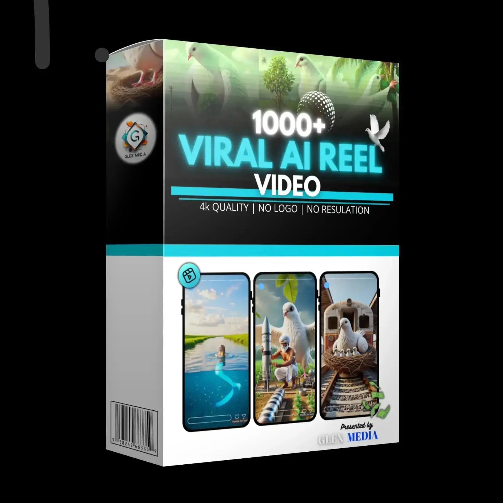 12,500+ Luxury Reel Bundle pkk Ai gugu ji