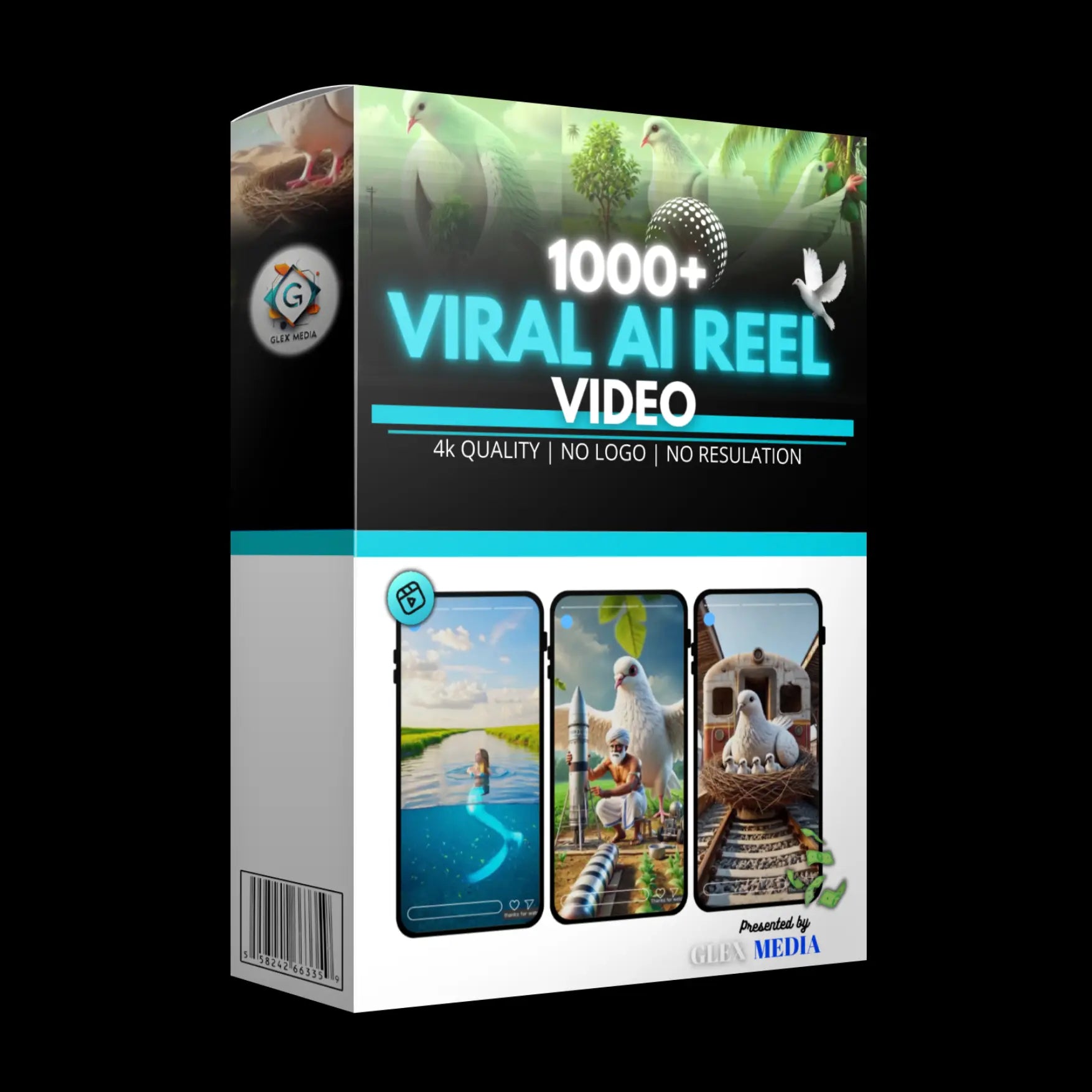 10,000+ Viral AI Reels Bundle – Ready-to-Use Instagram & TikTok Reels for Fast Growth Ai gugu ji